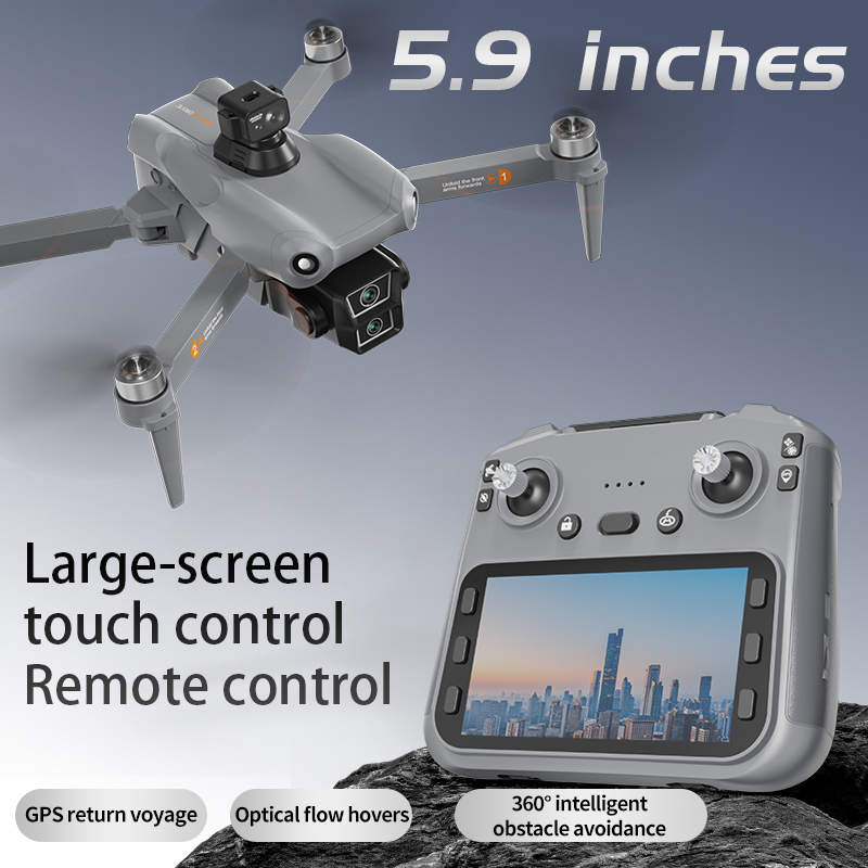 Fpv Brushless Rc Drone 4K - L300 Pro GPS Professional Drone With