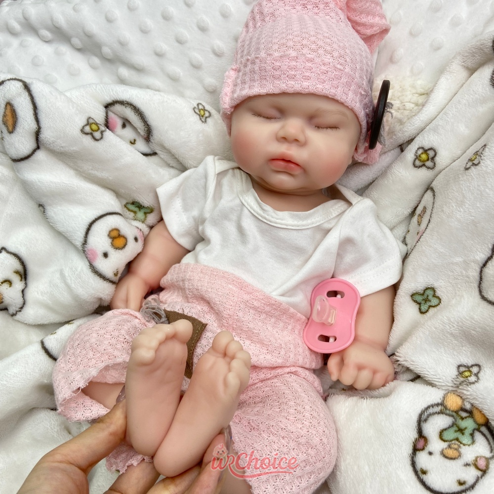 Chubby 47cm Open Mouth Silicon - Reborn Baby Doll Silicone Realistic 评论和价格