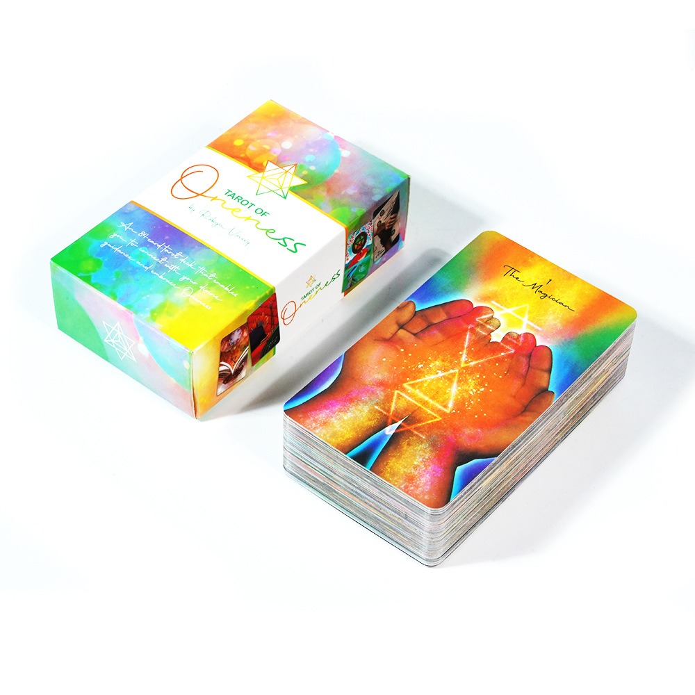 Tarot of Oneness 10.3*6 Cm 78  - Tarot Cards Deck With Guidebook 评论和价格