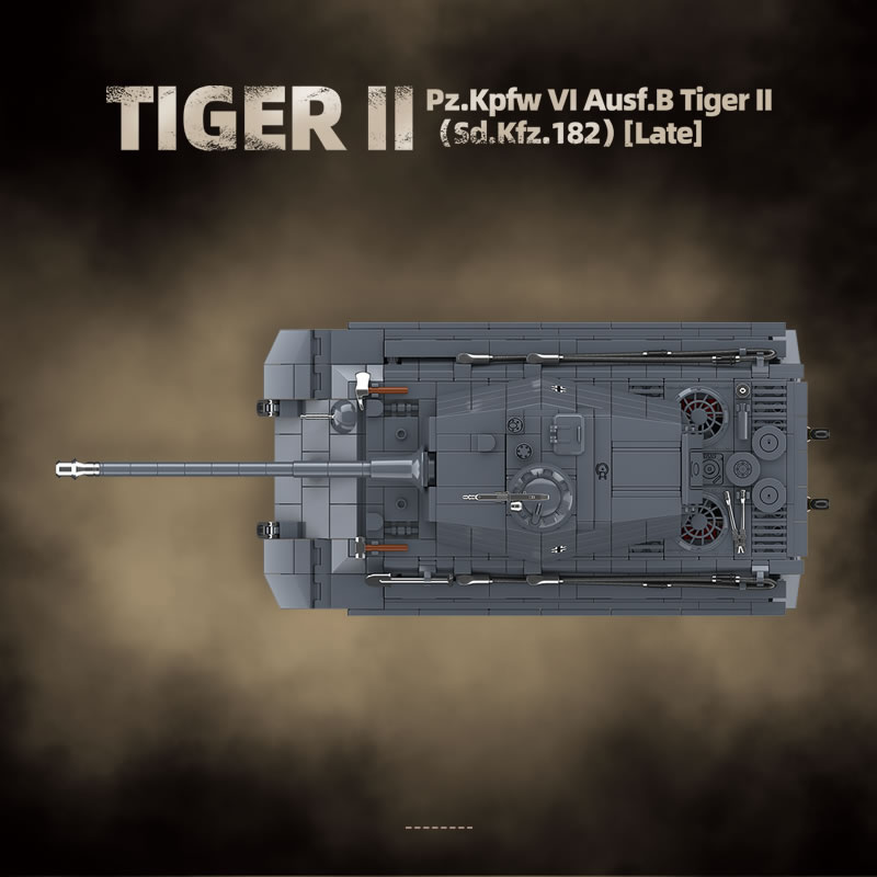 WW2 Military The King Tiger He - Lego Compatible Military Tank 评论和价格