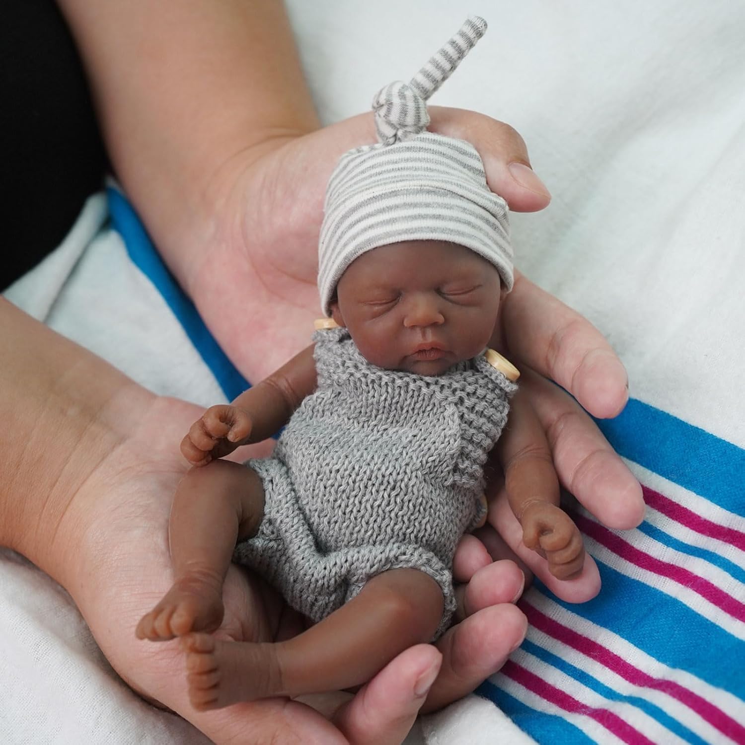 Reborn Baby Dolls 7 Inch Full  - Reborn Baby Doll Silicone Realistic 评论和价格