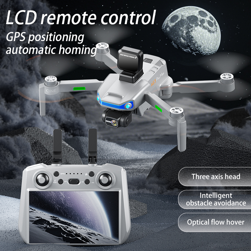AE3 PRO Max NEW LCD SC GPS Dro - Fpv Brushless Rc Drone 4K 评论和价格
