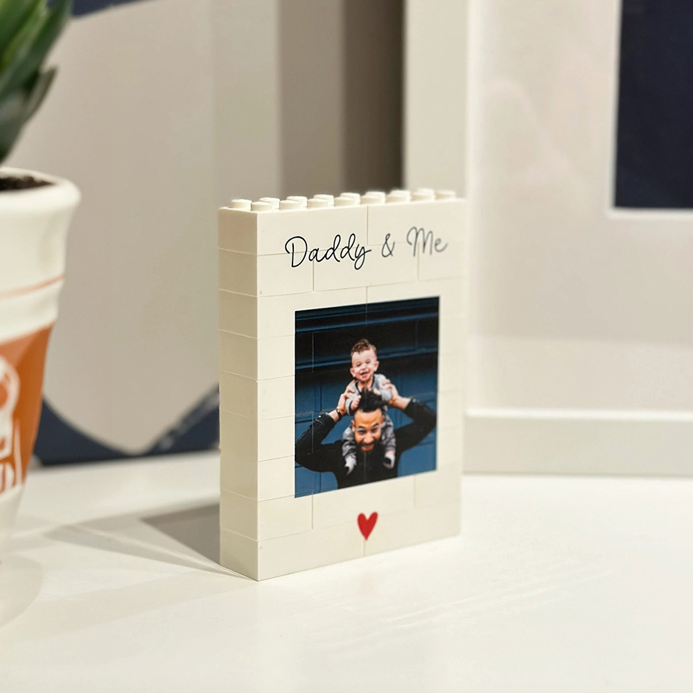 Personalised Daddy & Me Buildi - Building Blocks 评论和价格
