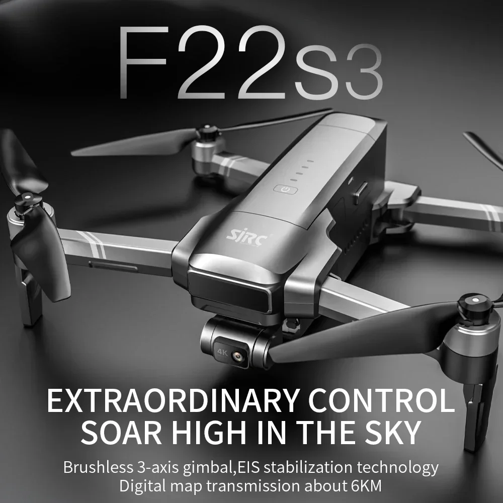 SJRC F22 S3 pro Foldable RC Qu - Fpv Brushless Rc Drone 4K 评论和价格