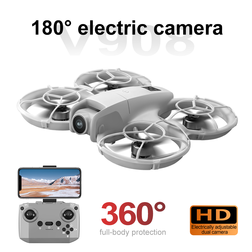 Original V908 Foldable GPS Dro - Fpv Brushless Rc Drone 4K 评论和价格