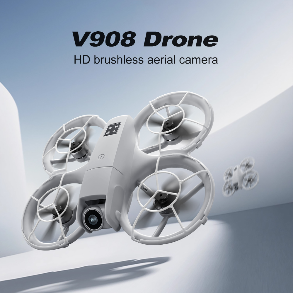 Original V908 Foldable GPS Dro - Fpv Brushless Rc Drone 4K 评论和价格
