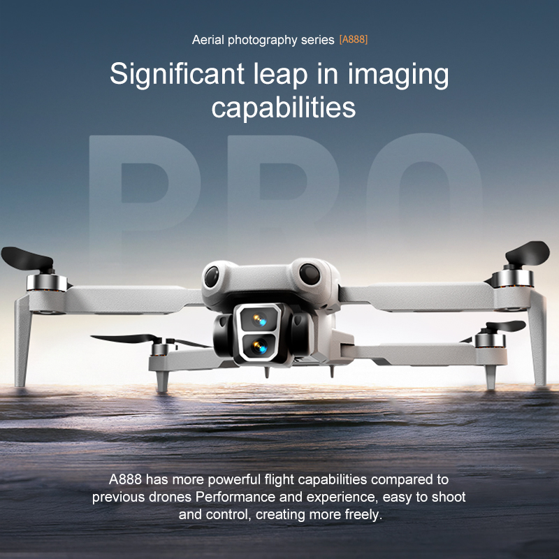 Original A888 GPS FPV Drone Fo - Fpv Brushless Rc Drone 4K 评论和价格