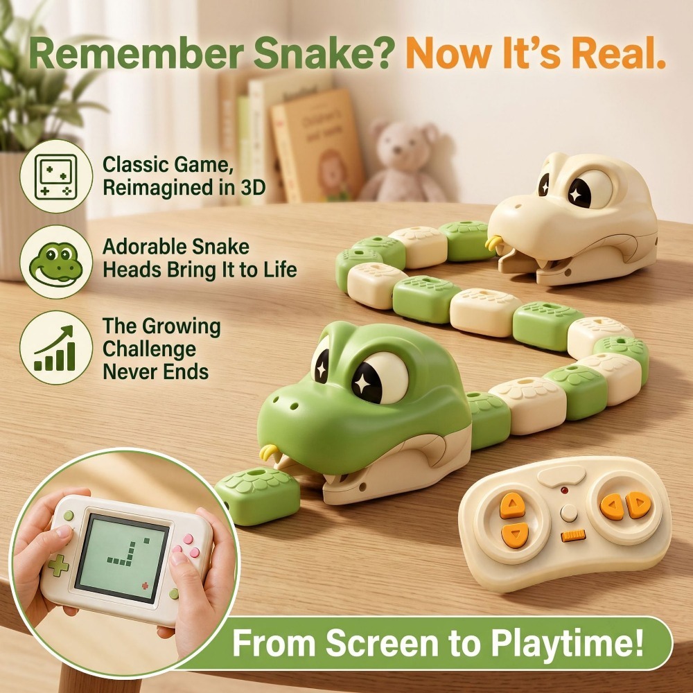 Remote Controlled Greedy Snake - Educational Toys 评论和价格