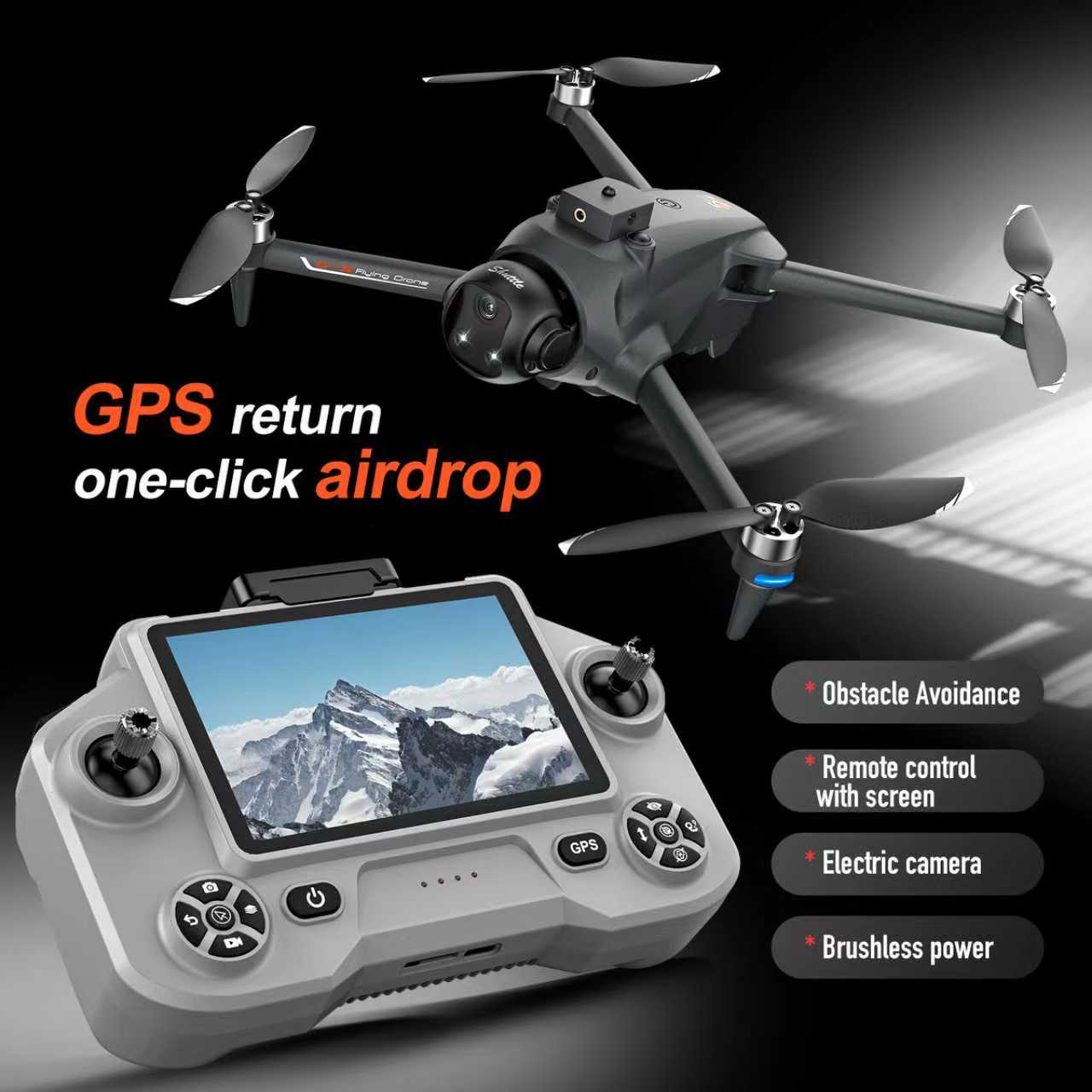 YL059 FPV GPS Quadcopter Drone - Fpv Brushless Rc Drone 4K 评论和价格
