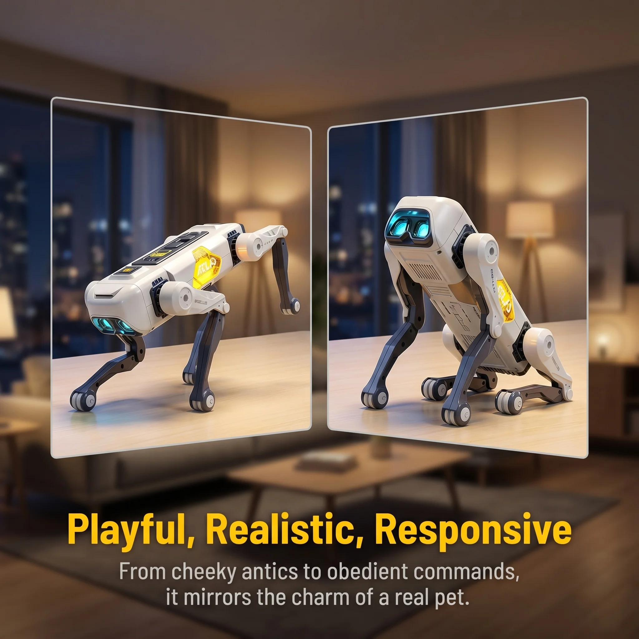 AI Smart Robot Dog, Voice & AP - Remote Control Toys 评论和价格