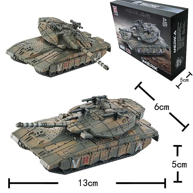 1/72 Israel Merkava Main Battl - Lego Compatible Military Tank 评论和价格