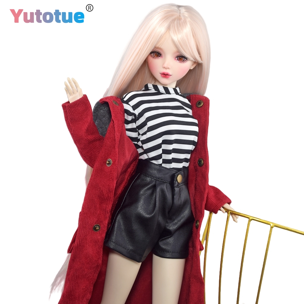 YUTOTUE 22 inch Height Female  - Bjd Doll 1 6 Full Set With Clothes 评论和价格
