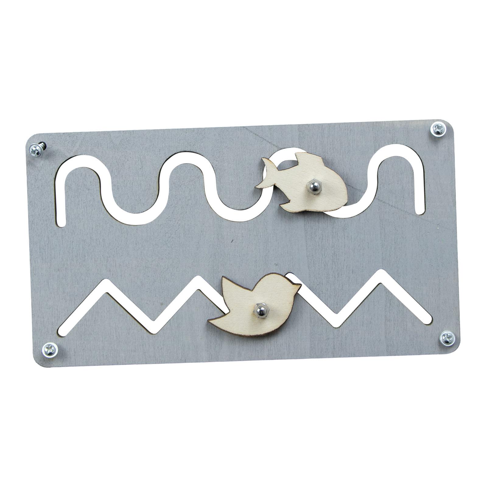 Wooden Busy Board Material Sen - Montessori Wooden Busy Board Toddler 评论和价格